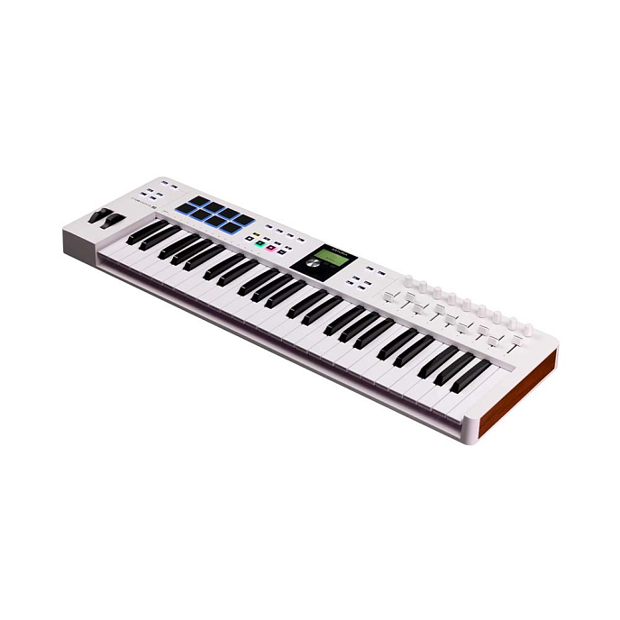 MIDI-клавиатура Arturia KeyLab Essential 49 mk3 white клавишный контроллер_OpenBox - рис.1