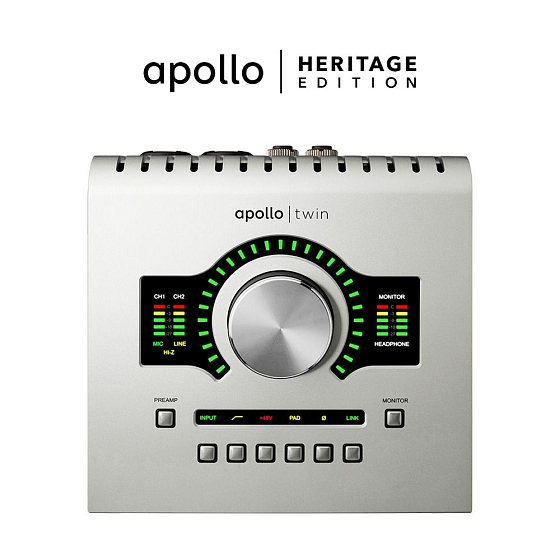 Аудиоинтерфейс Universal Audio Apollo Twin USB Heritage Edition - рис.0