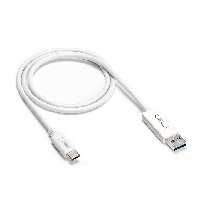 Кабель Inakustik USB Type-C 3.1 SuperSpeed 0.75 m White - рис.0