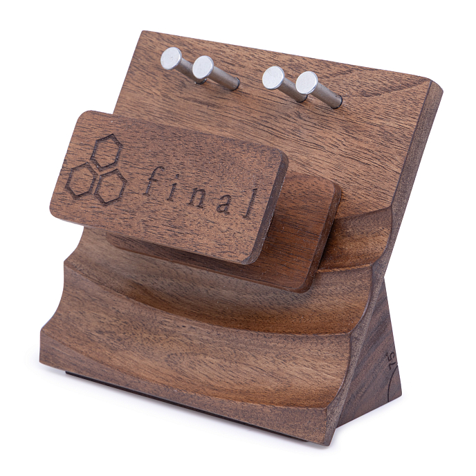 Подставка под наушники Dr.Head Under Wood IEM Stand Final Audio Walnut - рис.7