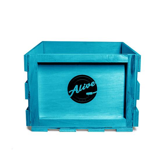 Ящик для винила Alive Audio Nature BX-085 Blue - рис.0