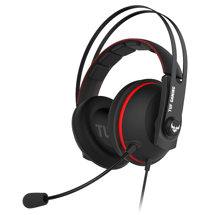 Игровая гарнитура Asus TUF Gaming H7 Core Black-Red - рис.0