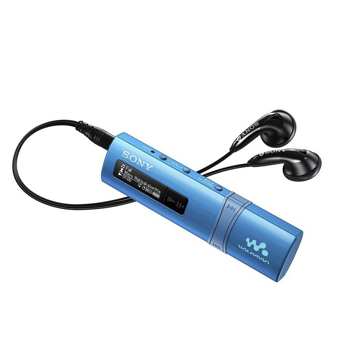 Плеер Sony NWZ-B183F Blue - рис.0