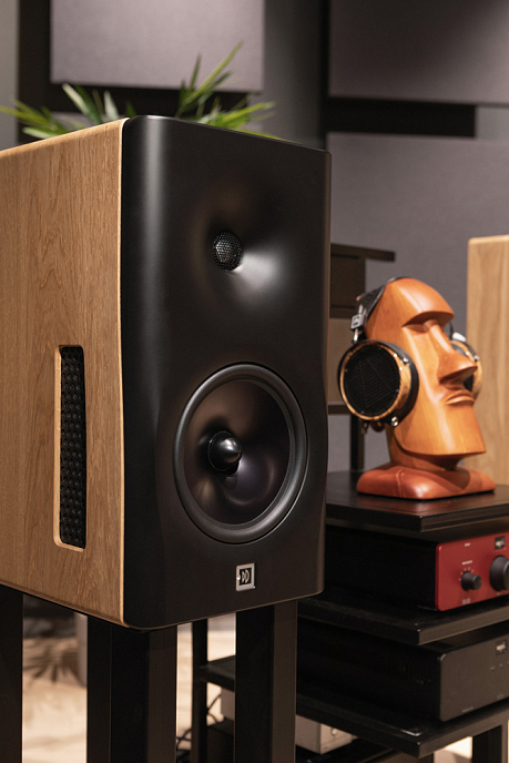 Полочная акустика Dutch & Dutch 8c Speaker Black & Natural (pair) - рис.9