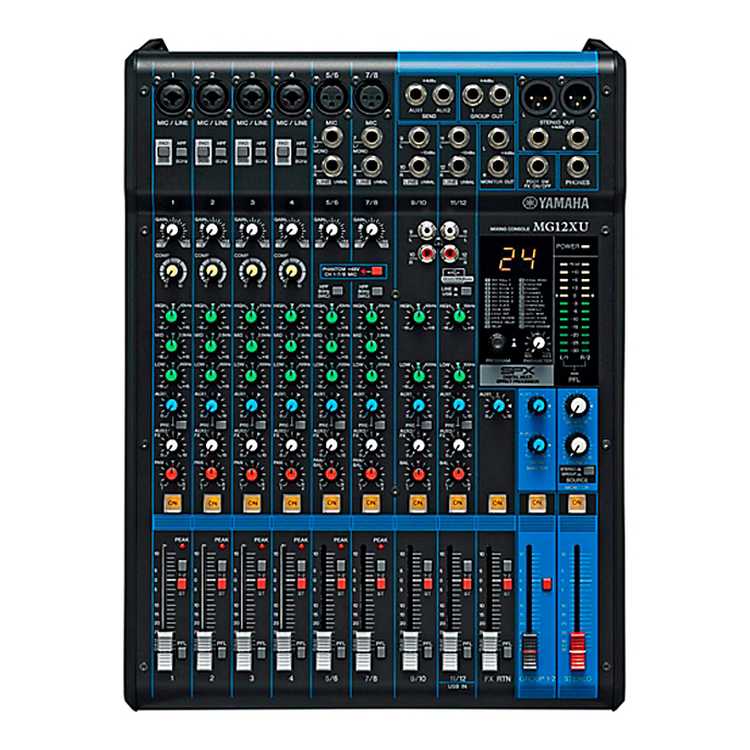 Микшерный пульт Yamaha MG12XU Black - рис.0