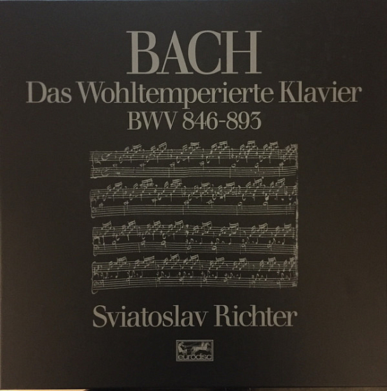 Пластинка Bach; Sviatoslav Richter - Das Wohltemperierte Klavier BWV 846-893 - рис.0