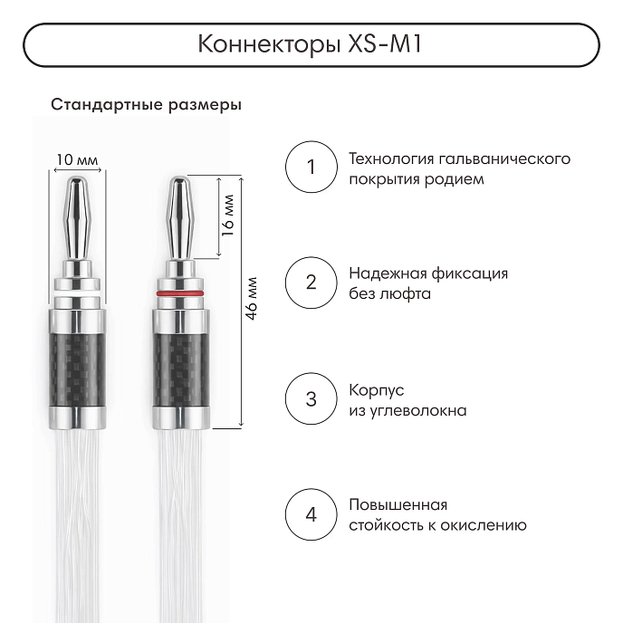 Разъём HeadMade Banana Connector Set - рис.4