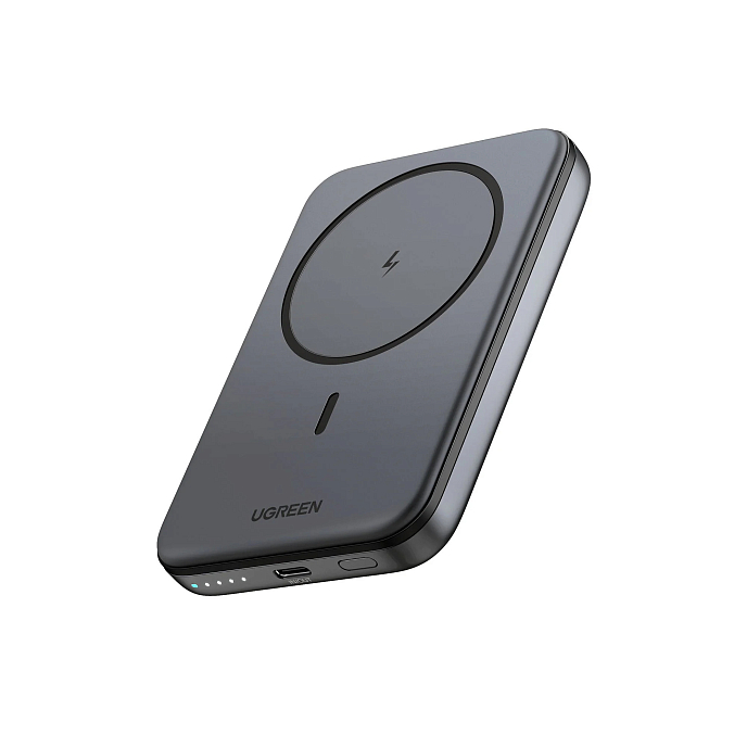 Внешний аккумулятор Ugreen PB526 20W Power Bank 10000mAh USB-C&USB-A with Built-in Cable USB-C gray внешний портативный аккумулятор (SN SN2500140133465)_Уценка - рис.0
