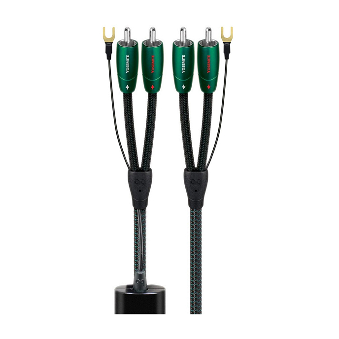 Кабель AudioQuest Yosemite 2RCA-2RCA Tonearm 1.5m - рис.0