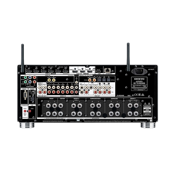 Ресивер Onkyo TX-RZ3400 Black - рис.4