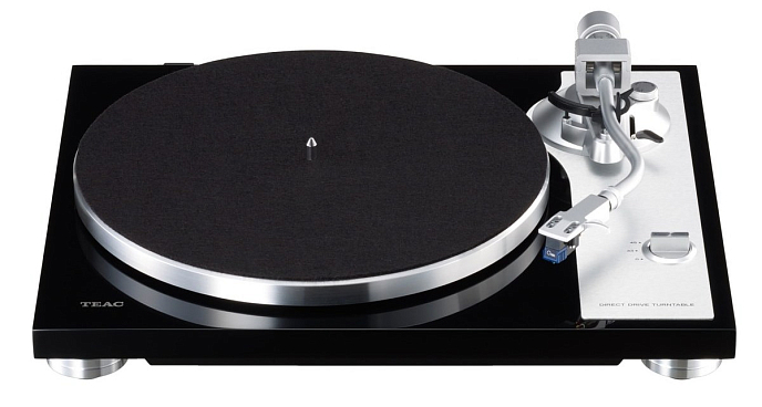 Проигрыватель винила TEAC TN-4D-SE Black - рис.1