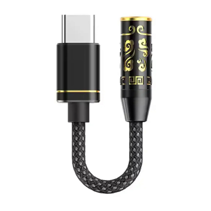 Усилитель для наушников с ЦАП Jade Audio JIEZI B Black Gold - рис.1