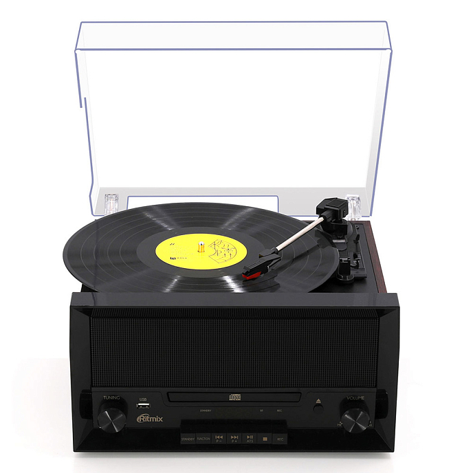 Проигрыватель винила Ritmix LP-400B Brown - рис.1
