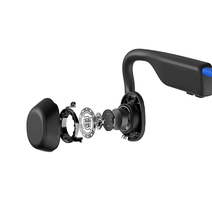 Наушники накладные AfterShokz OpenMove elevation blue спортивные беспроводные наушники_OpenBox - рис.3