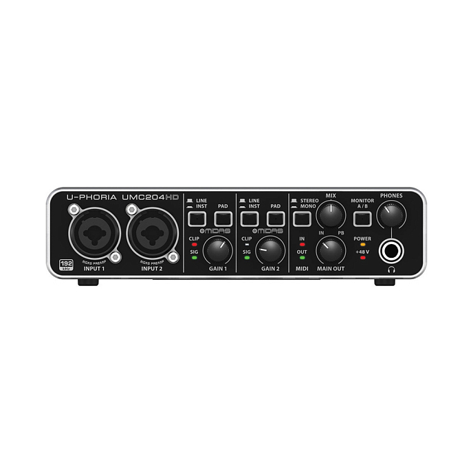 Аудиоинтерфейс Behringer UMC204HD - рис.0