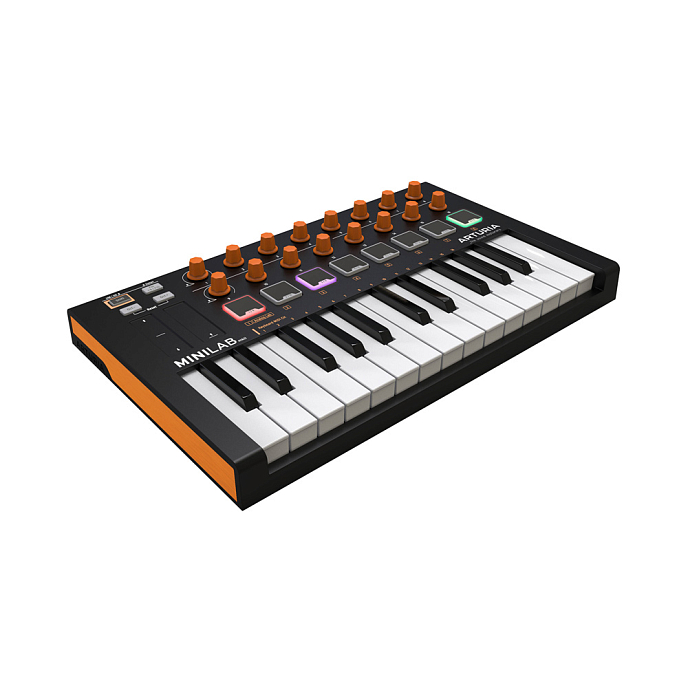 MIDI-клавиатура Arturia MiniLab MKII Orange - рис.2
