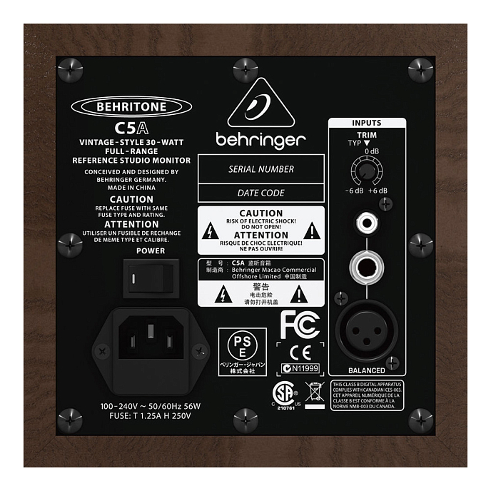 Студийный монитор Behringer Behritone C5A Wood - рис.3