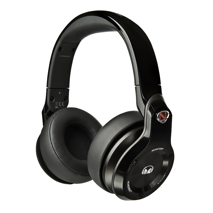 Наушники MONSTER NCREDIBLE NPULSE (BLACK) OVER-EAR - рис.1