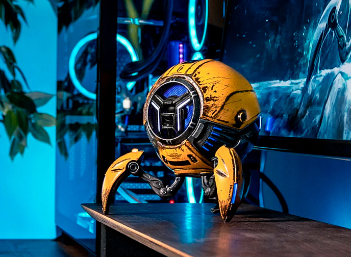 Портативная колонка Gravastar Mars Pro War Damaged Yellow - рис.11