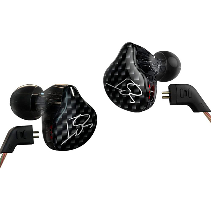 Наушники внутриканальные KZ ZST Black with mic - рис.2