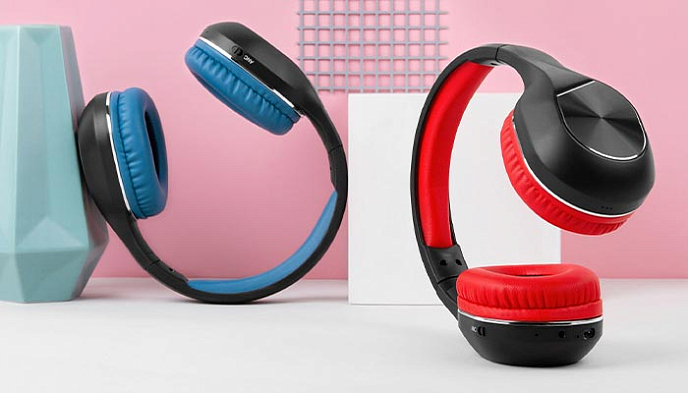 Беспроводные наушники Rombica Mysound BH-17 ANC Blue - рис.5