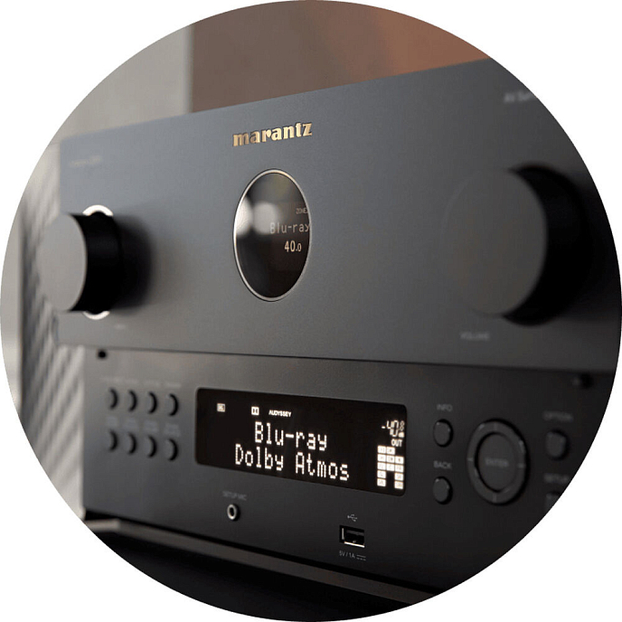 Ресивер Marantz CINEMA 30 Black - рис.4