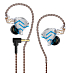 - рис.0 Наушники внутриканальные KZ ZS10 Pro Glare Blue without mic - рис.0