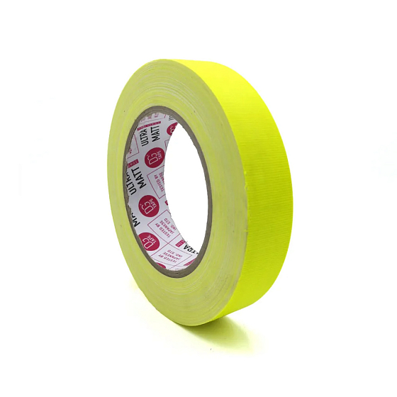 Клейкая лента DGTAPE ultraMATT Fluorescent Yellow 25mm 25m - рис.0