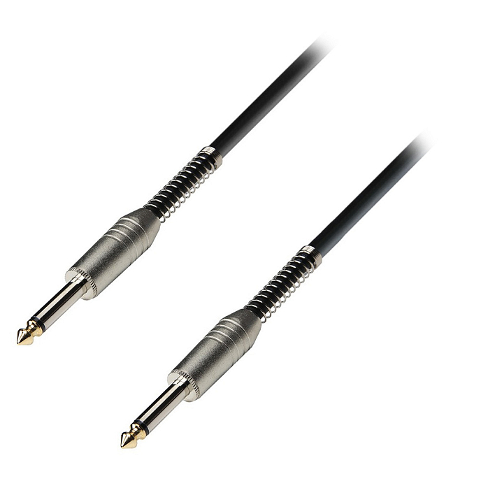 Кабель Adam Hall K3IPP0300S 6.3mm mono - 6.3mm 3m - рис.0