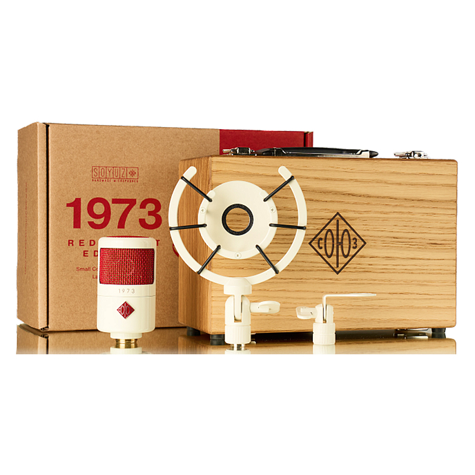 Микрофон студийный СОЮЗ 1973 Deluxe Limited Edition Red Velvet - рис.3