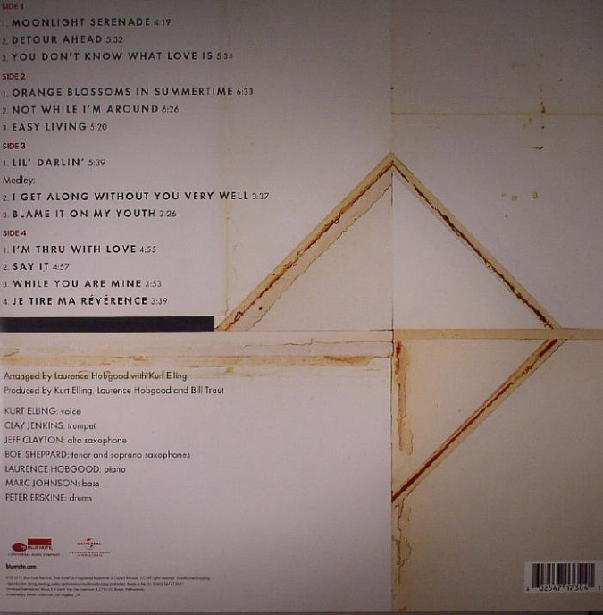 Виниловая пластинка Kurt Elling Flirting With Twilight LP - рис.1