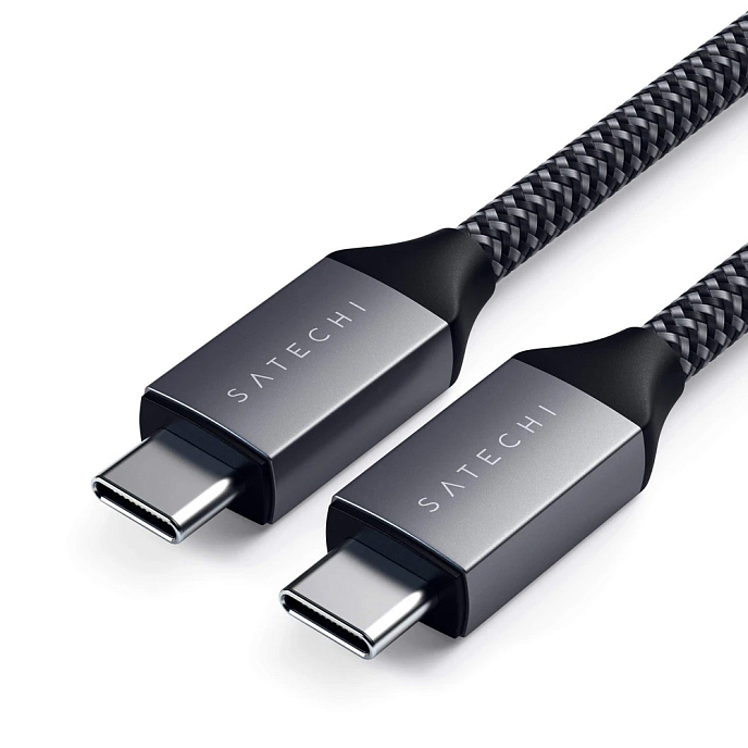 Кабель Satechi USB-C to USB-C 100W Charging Cable 2m - рис.1