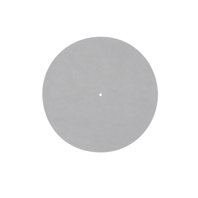 Мат для проигрывателей винила Pro-Ject Leather It Grey - рис.0