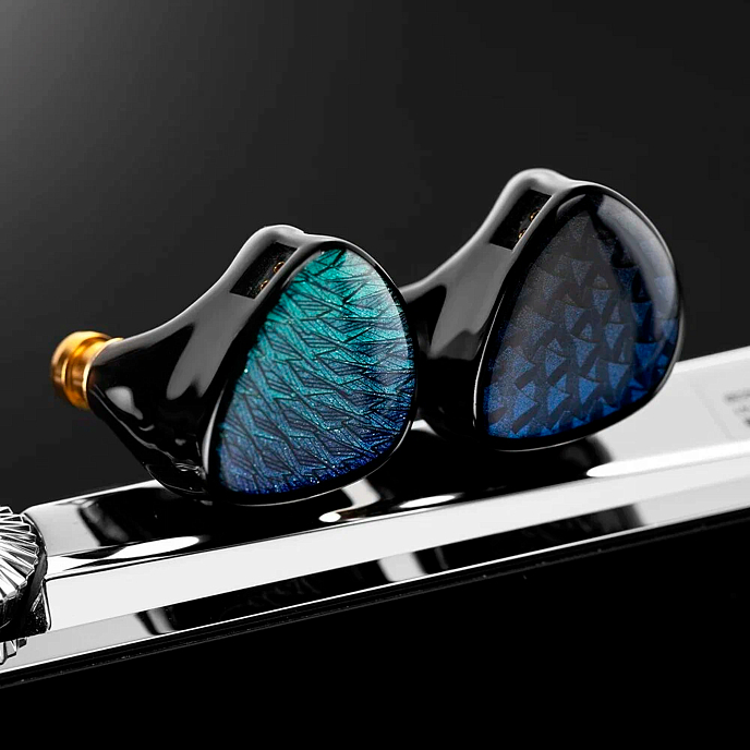 Наушники внутриканальные Celest Wyvern Black Remaster (without Mic) Black/Blue - рис.1