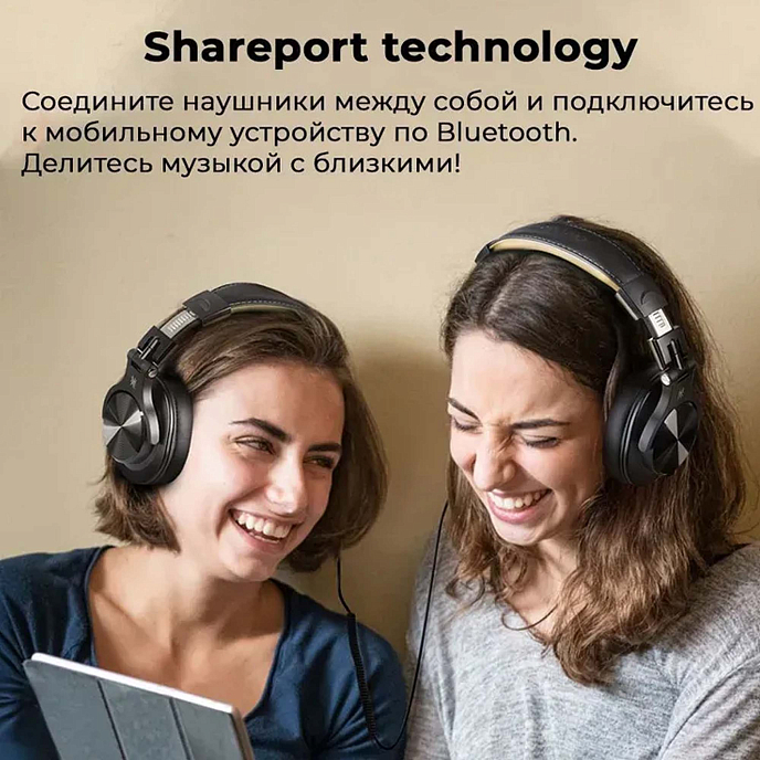 Беспроводные наушники OneOdio A70 Black/Golden - рис.8