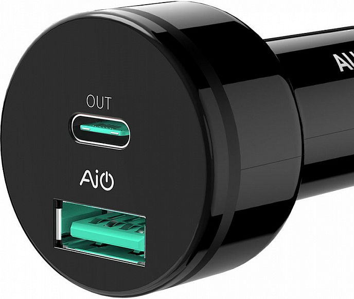 Сетевое зарядное устройство Aukey CC-Y7 USB-C Power Delivery 2.0 (CC-Y7) - рис.1