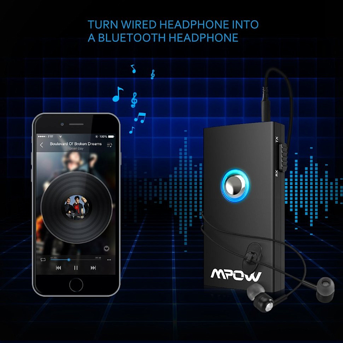 Bluetooth-ресивер Mpow Streambot 2-In-1 (MBT3) - рис.8
