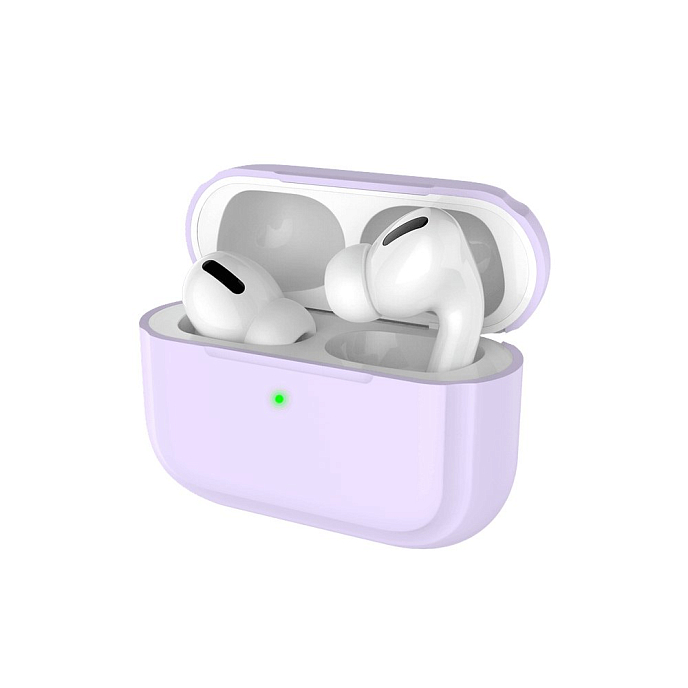 Чехол для Airpods Pro Deppa Case for AirPods Pro Lavender - рис.1