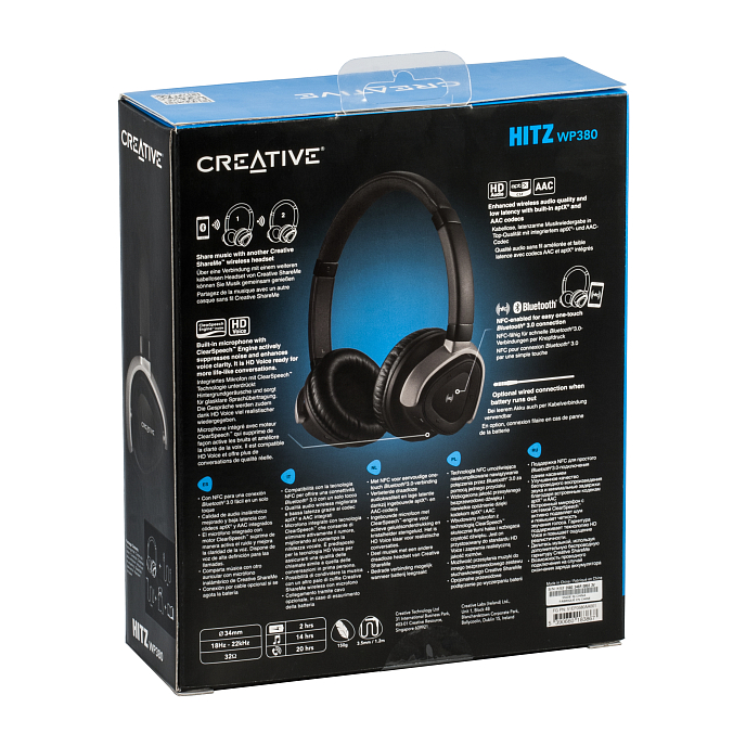 Беспроводные наушники Creative Hitz WP380 - рис.5