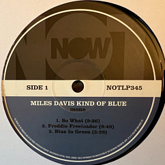 Виниловая пластинка Miles Davis – Kind Of Blue LP