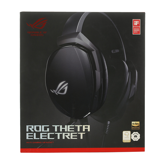 Игровая гарнитура Asus ROG Theta Electret Black - рис.7