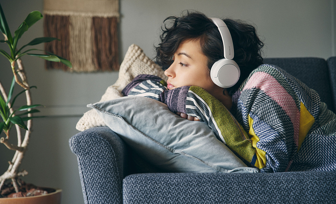 Беспроводные наушники Sony WH-CH520 Beige - рис.9