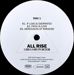 Виниловая пластинка Gregory Porter – All Rise 2LP