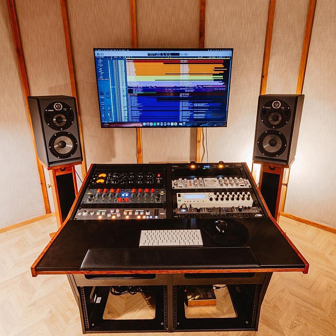 Стойки под акустику Zaor Monitor Stand Black Grey - рис.4