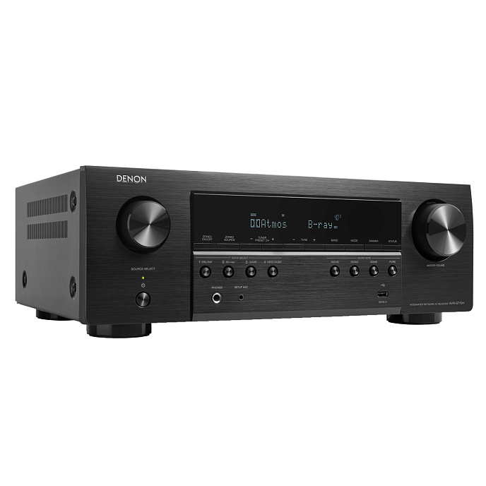 Ресивер Denon AVR-S770H Black - рис.1