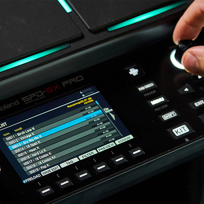 Контроллер Roland SPD-SX Pro Black - рис.8