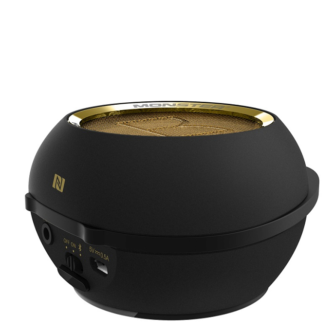 Портативная колонка MONSTER SUPERSTAR HOTSHOT BLUETOOTH BLACK GOLD - рис.2