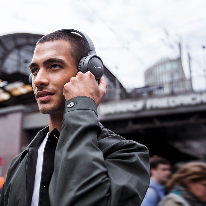 Беспроводные наушники Pioneer SE-S6BN Gray - рис.5