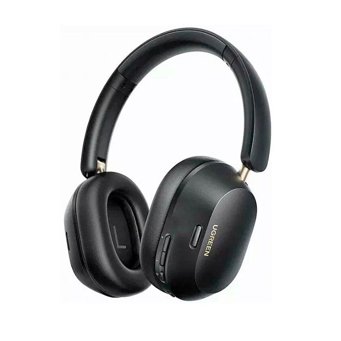 Беспроводные наушники UGREEN HP203 HiTune Max 5C Hybrid ANC Black - рис.0