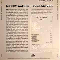 Виниловая пластинка Muddy Waters - Folk Singer LP